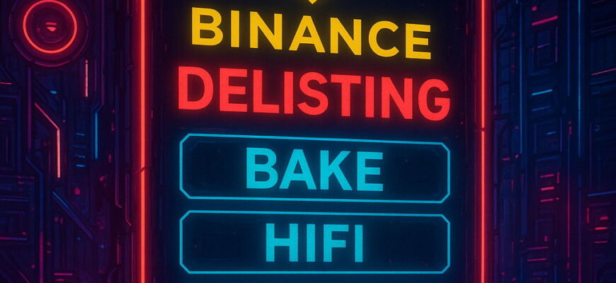 Binance udalyaet tri altkoina