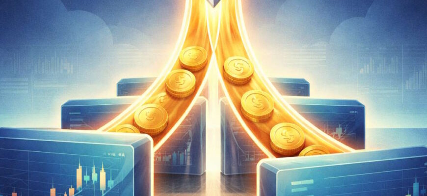 ethereum na grani rosta